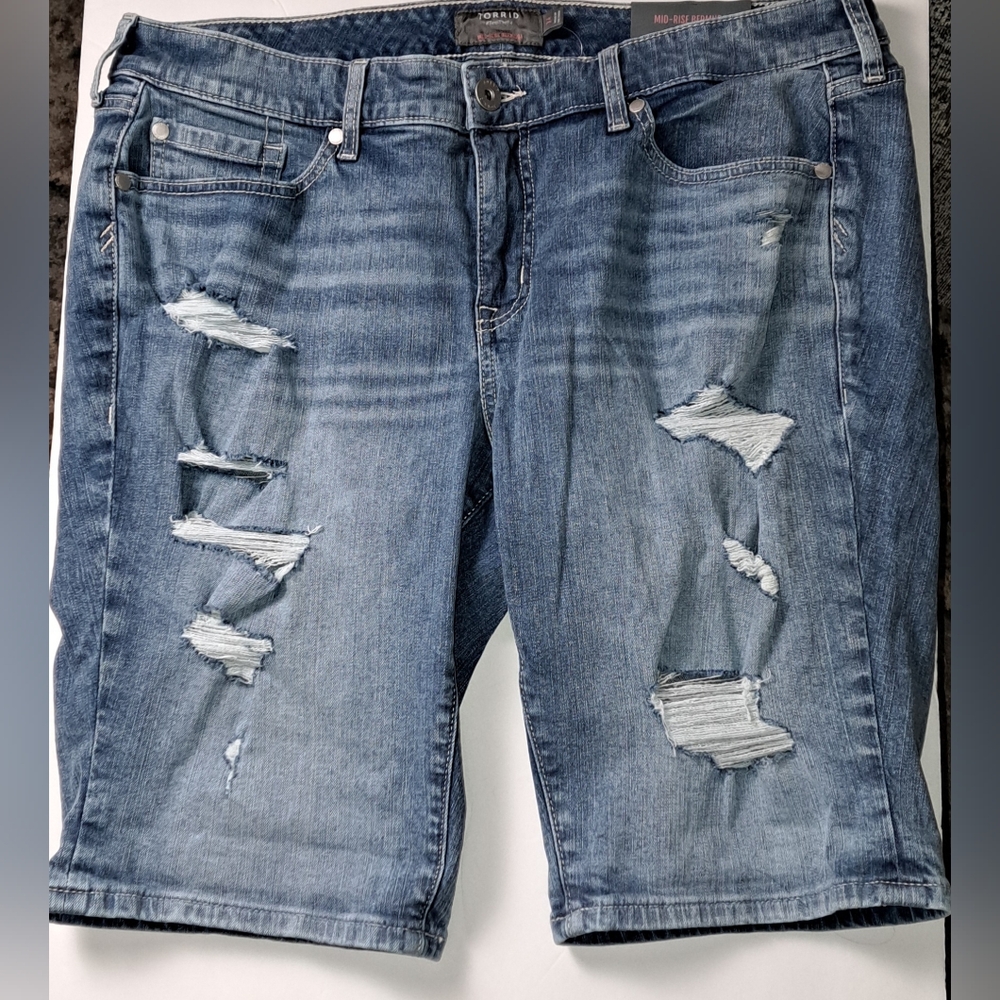 Vintage Stretch bermuda shorts